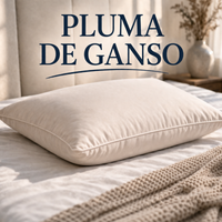 Kit com 4 Travesseiros de Pluma de Ganso – Antialérgicos, Supermacios e Confortáveis [PAGUE 1 E LEVE 4]